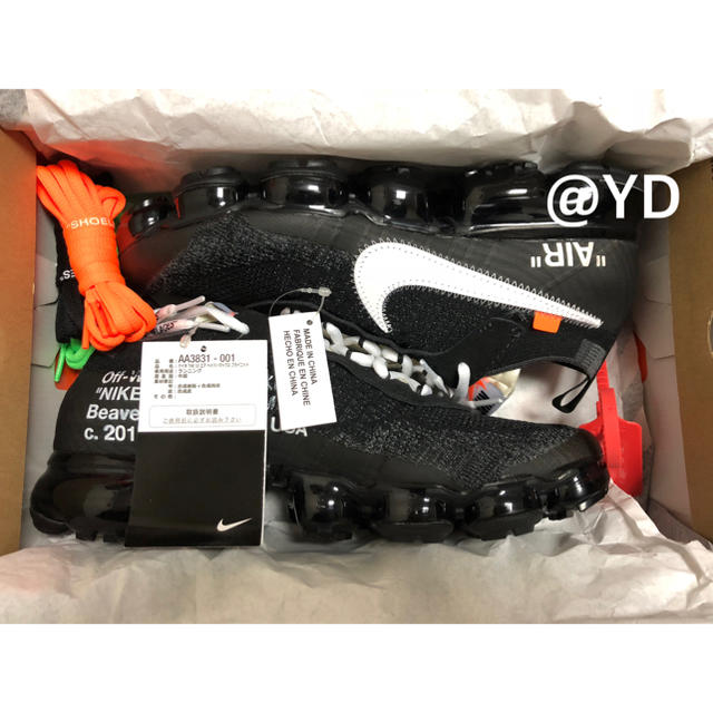 NIKE(ナイキ)のOff-White x Nike Air Vapormax 26.5 メンズの靴/シューズ(スニーカー)の商品写真