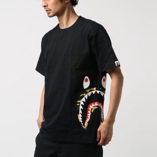 アベイシングエイプ(A BATHING APE)のA BATHING APE 1ST CAMO SIDE SHARK TEE M(Tシャツ/カットソー(半袖/袖なし))