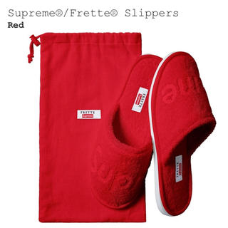 シュプリーム(Supreme)のsupreme frette slippers スリッパ(スリッパ/ルームシューズ)