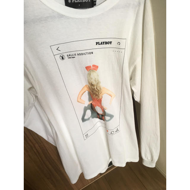 PLAYBOY(プレイボーイ)のプレイボーイロンt メンズのトップス(Tシャツ/カットソー(七分/長袖))の商品写真