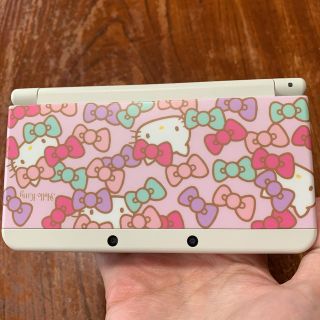 ニンテンドー3DS(ニンテンドー3DS)の3DS キティ 美品(携帯用ゲーム機本体)