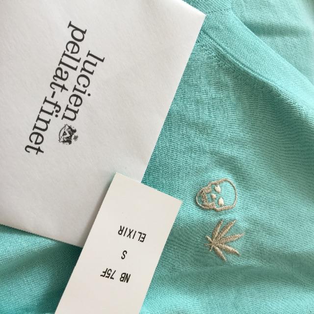 Lucien pellat-finet(ルシアンペラフィネ)のペラフィネのTシャツ レディース S 水色 レディースのトップス(カットソー(半袖/袖なし))の商品写真