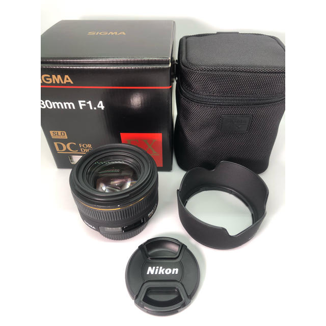 SIGMA   SIGMA mm F1.4 EX DC ニコンDXマウント用の通販 by