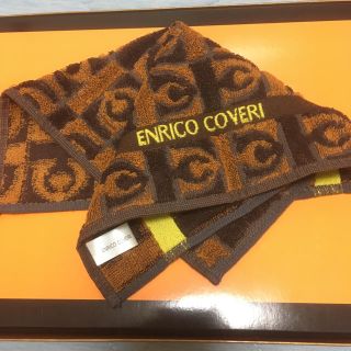 エンリココベリ(ENRICO COVERI)のENRICO COVERI  タオルハンカチ(ハンカチ/ポケットチーフ)