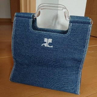 クレージュ ハンドバッグ(レディース)(デニム)の通販 37点 高評価のおせち贈り物 クレージュデニムハンドバッグ ハンドバッグ