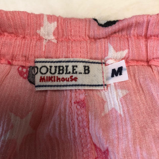 DOUBLE.B(ダブルビー)のダブルビー ガールズ ステテコ キッズ/ベビー/マタニティのキッズ服女の子用(90cm~)(パジャマ)の商品写真