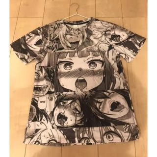 【痛シャツ】アヘ顔Tシャツ【サブカル】(Tシャツ(半袖/袖なし))