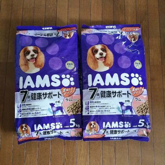 MARS(マース)のアイムス (IAMS) 7歳以上 小粒 5kg ×2袋 その他のペット用品(ペットフード)の商品写真