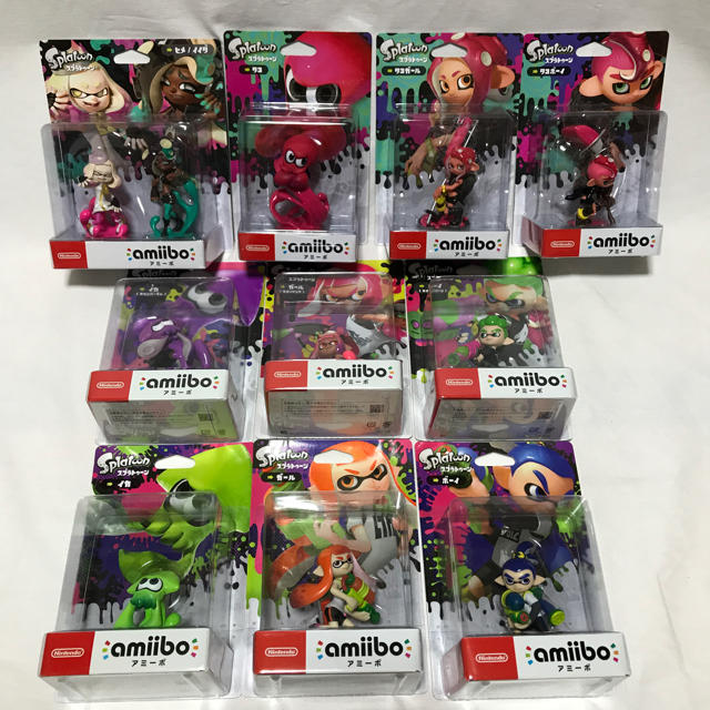 amiibo スプラトゥーン 10点セット(値下げ&バラ売り不可)