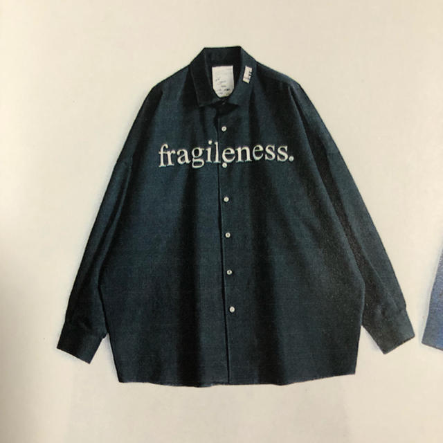 SHAREEF(シャリーフ)のshareef "fragileness" BIG SHIRTS メンズのトップス(シャツ)の商品写真