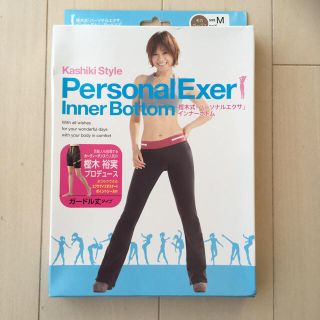 【未使用】樫木裕美プロデュース ガードル　補正下着  Mサイズ(エクササイズ用品)