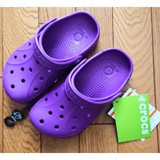 クロックス(crocs)の新品★ 19.5cm  j1 クロックス ダリア サンダル 送料無料(サンダル)