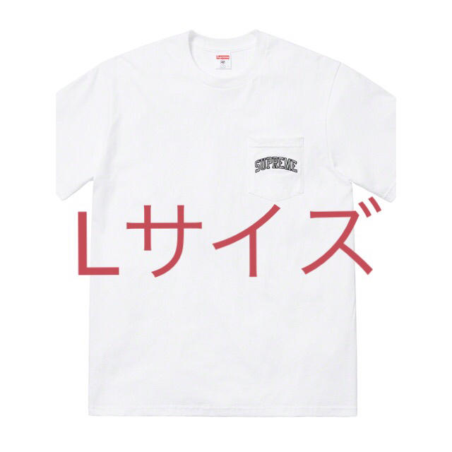 Tシャツ/カットソー(半袖/袖なし)シュプリーム ホワイト L