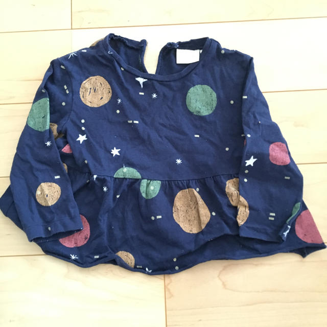 ZARA KIDS(ザラキッズ)のZARAbaby ヘプラムT80 キッズ/ベビー/マタニティのベビー服(~85cm)(Ｔシャツ)の商品写真