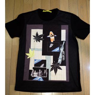 ラフシモンズ(RAF SIMONS)のレア Raf Simons ラフシモンズ Tシャツ スターリングルビー M 黒(Tシャツ/カットソー(半袖/袖なし))