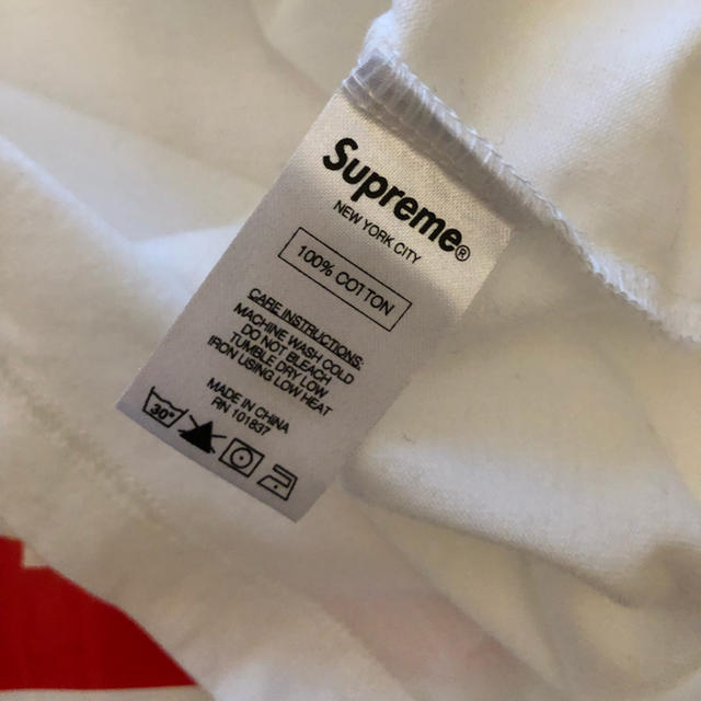 Supreme(シュプリーム)のSupreme Woven Tape L/S Pocket Tee メンズのトップス(Tシャツ/カットソー(七分/長袖))の商品写真