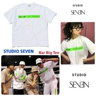 エグザイル トライブ(EXILE TRIBE)の【人気商品】STUDIO SEVEN スタジオセブン ホワイト Tシャツ XL(Tシャツ/カットソー(半袖/袖なし))