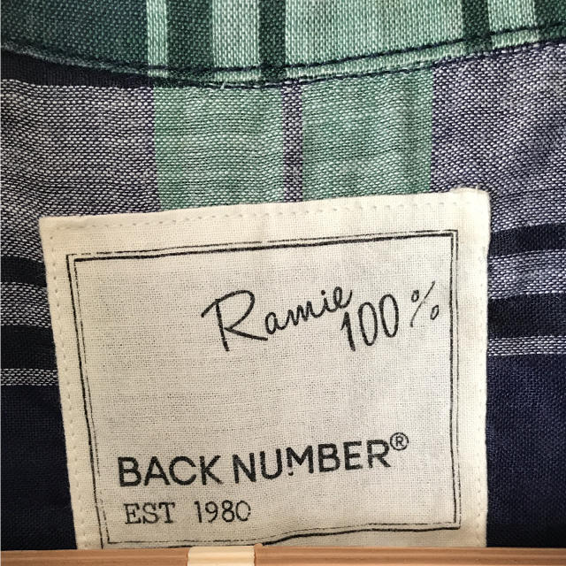 BACK NUMBER(バックナンバー)のシャツ レディースのトップス(シャツ/ブラウス(長袖/七分))の商品写真