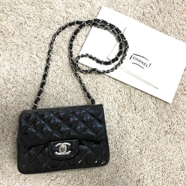 CHANEL シャネル ミニマトラッセ ベビーマトラッセ エナメル