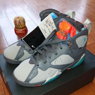 ナイキ(NIKE)のNIKE AIR JORDAN 7 RETRO BG 22.5(スニーカー)