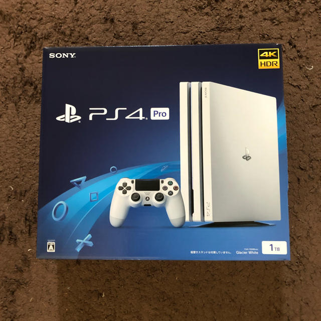 ps4 pro 1TB 新品未使用　ホワイト