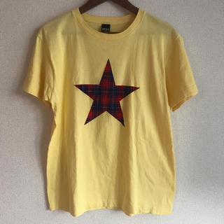 グラニフ(Design Tshirts Store graniph)のグラニフ スターTシャツ イエロー サイズM(Tシャツ(半袖/袖なし))