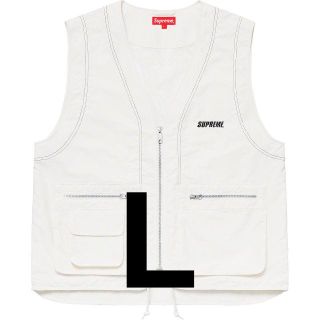 シュプリーム(Supreme)の19ss Supreme Nylon Cargo Vest White L(ベスト)