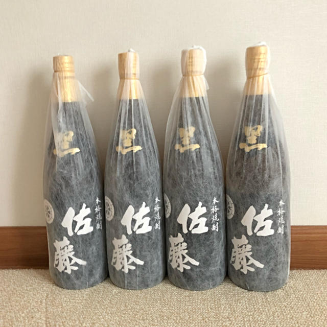 焼酎芋焼酎  佐藤・黒麹  1800ml   4本セット