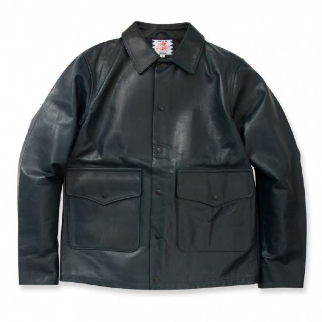 son of the cheese A-2 all leather jacket メンズのジャケット/アウター(レザージャケット)の商品写真