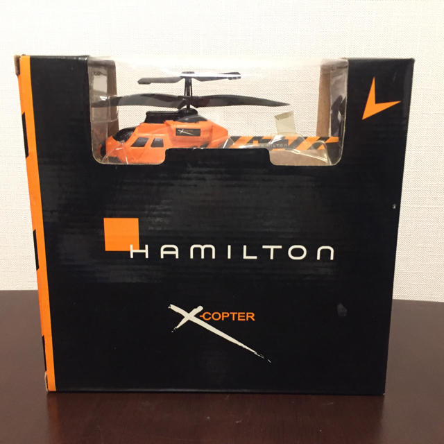 Hamilton(ハミルトン)のHAMILTON  Ｘ COPTER   ラジコン   激レア 非売品 エンタメ/ホビーのコレクション(ノベルティグッズ)の商品写真