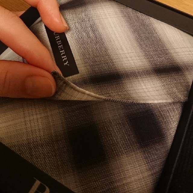 BURBERRY(バーバリー)のバーバリー ハンカチ メンズのファッション小物(ハンカチ/ポケットチーフ)の商品写真