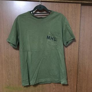 マーガレットハウエル(MARGARET HOWELL)のMHL Tシャツ カーキ(Tシャツ/カットソー(半袖/袖なし))