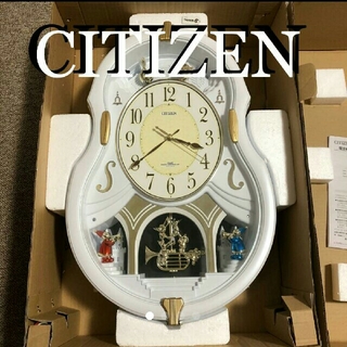 シチズン(CITIZEN)のCITIZEN 掛け時計 からくり時計 新品未使用(掛時計/柱時計)