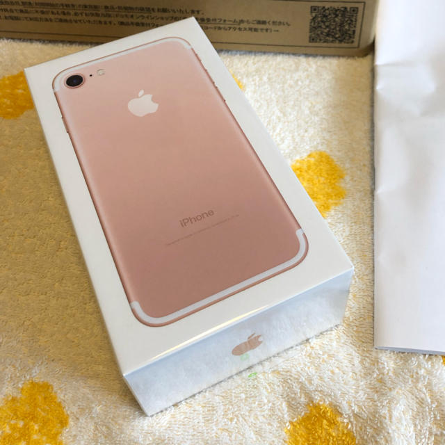 【新品未開封】iPhone7 32GB PinkGoldスマホ/家電/カメラ