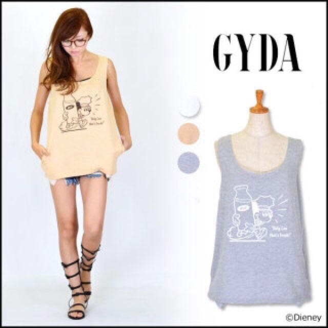 GYDA(ジェイダ)のミッキータンク レディースのトップス(タンクトップ)の商品写真