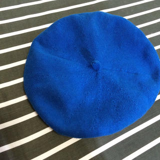 青ベレー帽(ハンチング/ベレー帽)