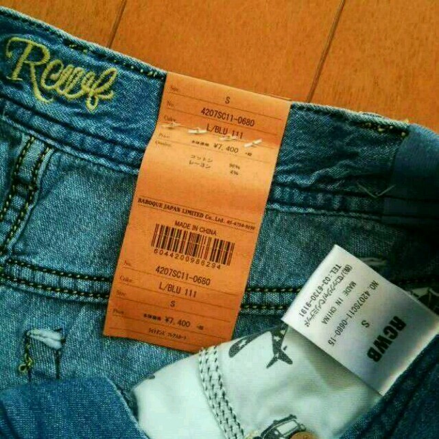 RODEO CROWNS WIDE BOWL(ロデオクラウンズワイドボウル)のRCWB☆デニムスカート新品未使用 レディースのスカート(ミニスカート)の商品写真