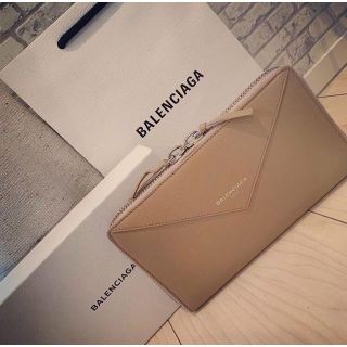 バレンシアガ(BALENCIAGA)の国内正規品 バレンシアガ 長財布 ペーパー コンチネンタル ベージュ(長財布)