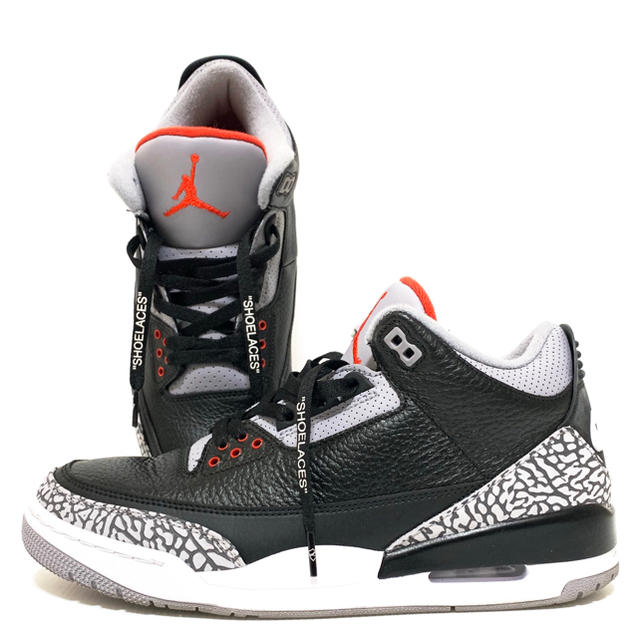 【28cm】NIKE AIR JORDAN 3 RETRO OG BLK CEM