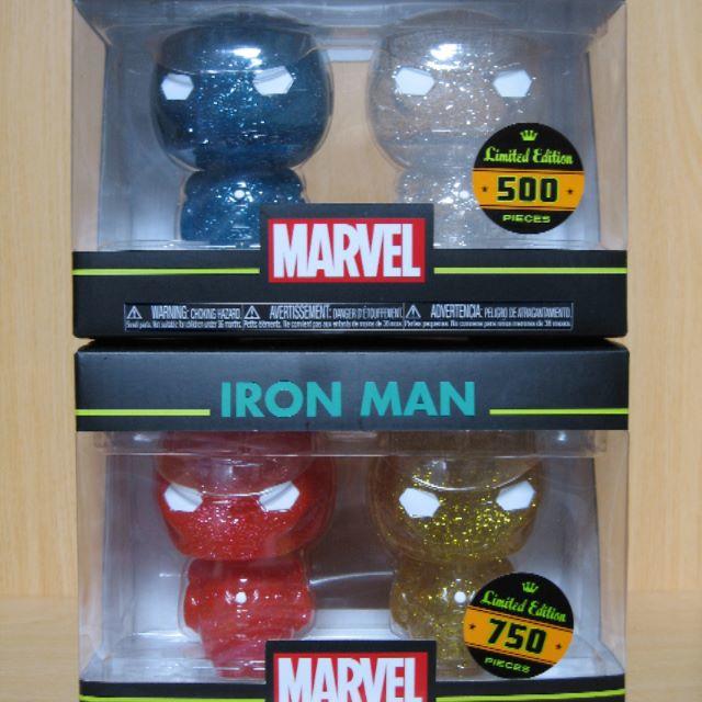 MARVEL(マーベル)のFunko Hikari アイアンマン(レッド&ゴールド) (ブルー&シルバー) エンタメ/ホビーのフィギュア(アメコミ)の商品写真