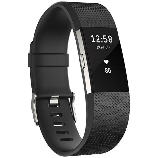 【新品】Fitbit charge 2 フィットネスリストバンド L