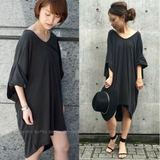 ドゥーズィエムクラス(DEUXIEME CLASSE)のDeuxieme Classe 【MINITZ】 BIG Tシャツ(ひざ丈ワンピース)