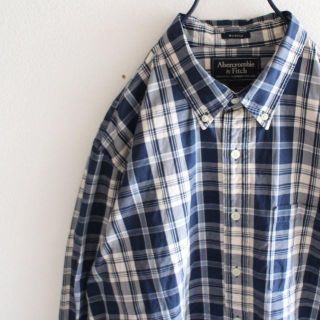 アバクロンビーアンドフィッチ(Abercrombie&Fitch)のUS アバクロンビー＆フィッチ 長袖 BD チェック シャツ L(シャツ)