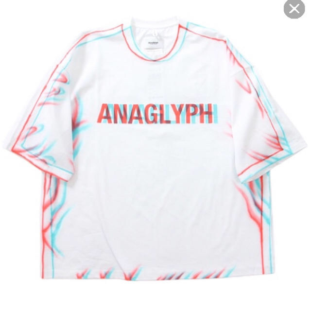 Balenciaga(バレンシアガ)のdoublet ANAGLYPH t-shirt Mサイズ メンズのトップス(Tシャツ/カットソー(七分/長袖))の商品写真