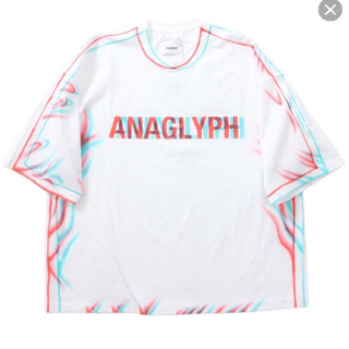 バレンシアガ(Balenciaga)のdoublet ANAGLYPH t-shirt Mサイズ(Tシャツ/カットソー(七分/長袖))