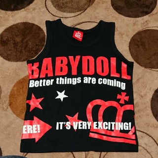 ベビードール(BABYDOLL)の新品!!ベビードール☆タンクトップ(Tシャツ/カットソー)