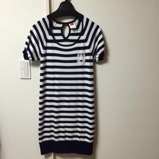 ダブルスタンダードクロージング(DOUBLE STANDARD CLOTHING)のダブスタ ボーダーワンピ(ひざ丈ワンピース)