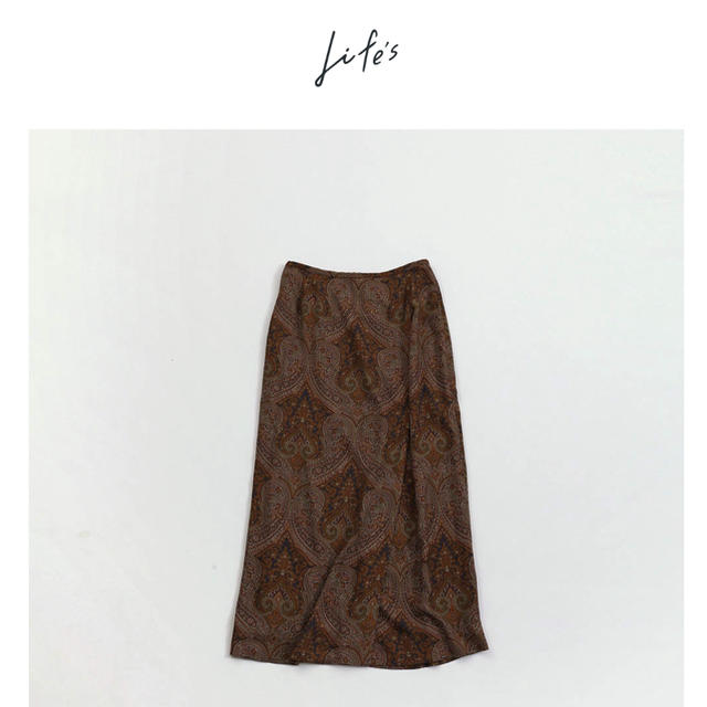 【todayful 】Paisley Wrap Skirt