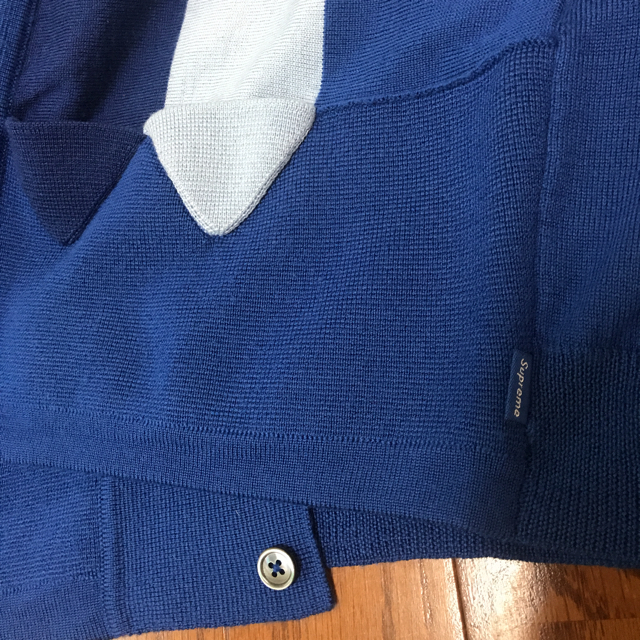 Supreme(シュプリーム)のSupreme Arrows Striped Polo Sweater L メンズのトップス(ニット/セーター)の商品写真