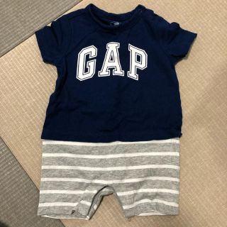 ベビーギャップ(babyGAP)のミッキー様専用 70 半袖ロンパース(ロンパース)